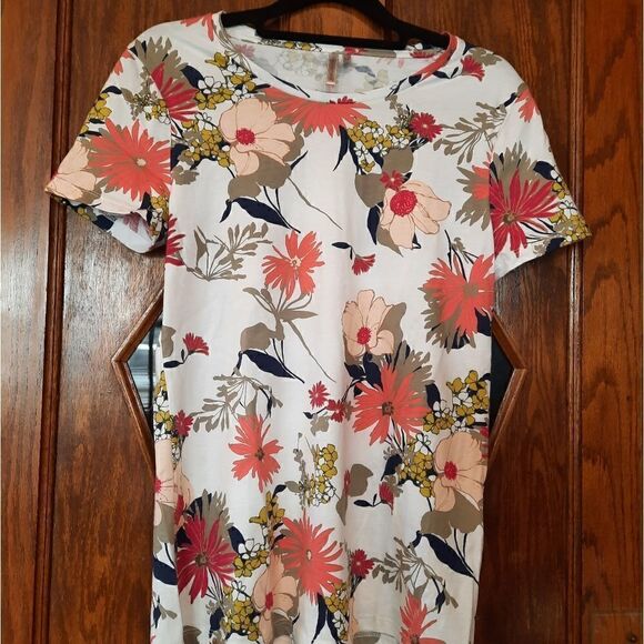 Banana Republic T Shirt Floral Cotton - Picture 3 of 11